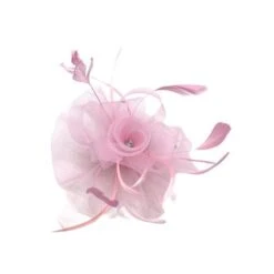 Bibi De Cérémonie Avec Motif Floral Et Plumes élégantes -Accessoires De Mode pdtimg 4921658hd