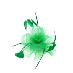 Bibi De Cérémonie Avec Motif Floral Et Plumes élégantes -Accessoires De Mode pdtimg 4921660hd