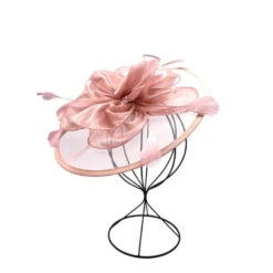 Bibi De Cérémonie Enjolivé D’une Grande Fleur Et Plumes -Accessoires De Mode pdtimg 4921763hd