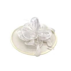 Bibi De Cérémonie Enjolivé D’une Grande Fleur Et Plumes -Accessoires De Mode pdtimg 4921764hd