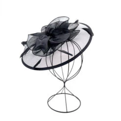 Bibi De Cérémonie Enjolivé D’une Grande Fleur Et Plumes -Accessoires De Mode pdtimg 4921767hd