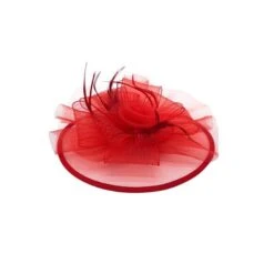 Bibi De Cérémonie Design à Fleur Et Belles Plumes Coloris MIX -Accessoires De Mode pdtimg 4921821hd