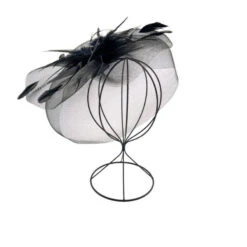 Bibi De Cérémonie Embelli De Plume En Forme De Fleur Coloris MIX -Accessoires De Mode pdtimg 4921832hd