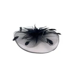 Bibi De Cérémonie Embelli De Plume En Forme De Fleur Coloris MIX -Accessoires De Mode pdtimg 4921833hd