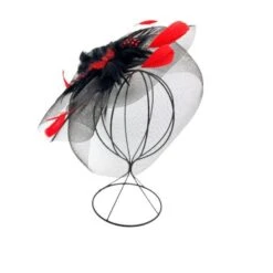 Bibi De Cérémonie Embelli De Plume En Forme De Fleur Coloris MIX -Accessoires De Mode pdtimg 4921835hd