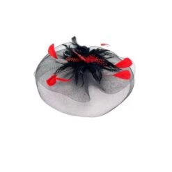 Bibi De Cérémonie Embelli De Plume En Forme De Fleur Coloris MIX -Accessoires De Mode pdtimg 4921836hd