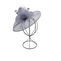 Chapeau Cérémonie à Fleur Ornée De Perles Avec Plumes Coloris MIX -Accessoires De Mode pdtimg 4921877hd