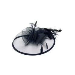 Chapeau Cérémonie à Fleur Ornée De Perles Avec Plumes Coloris MIX -Accessoires De Mode pdtimg 4921878hd