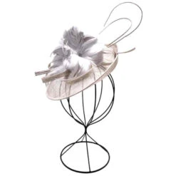 Bibi De Cérémonie Décoré D'une Grosse Fleur En Plumes Coloris MIX -Accessoires De Mode pdtimg 4921932hd