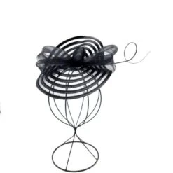 Bibi De Cérémonie Design En Rayures Circulaire Avec Nœud Coloris MIX -Accessoires De Mode pdtimg 4921987hd