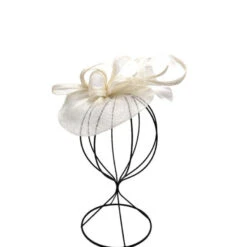 Bibi De Cérémonie Agrémenté D'un Nœud à Détail Plumes Coloris MIX -Accessoires De Mode pdtimg 4922034hd