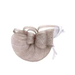 Bibi De Cérémonie Agrémenté D'un Nœud à Détail Plumes Coloris MIX -Accessoires De Mode pdtimg 4922035hd