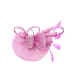 Bibi De Cérémonie Agrémenté D'un Nœud à Détail Plumes Coloris MIX -Accessoires De Mode pdtimg 4922038hd