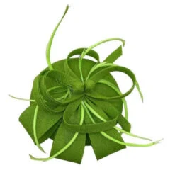 Bibi De Cérémonie Surmonté D'une Boucle Florale Plumes -Accessoires De Mode pdtimg 4922365hd