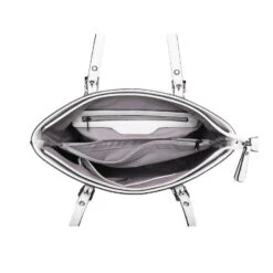 Sac Cabas En Simili Effet Lisse Zippé Avec Anses Réglables 26 Sac Cabas En Simili Effet Lisse Zippé Avec Anses Réglables -Accessoires De Mode pdtimg 4922393hd