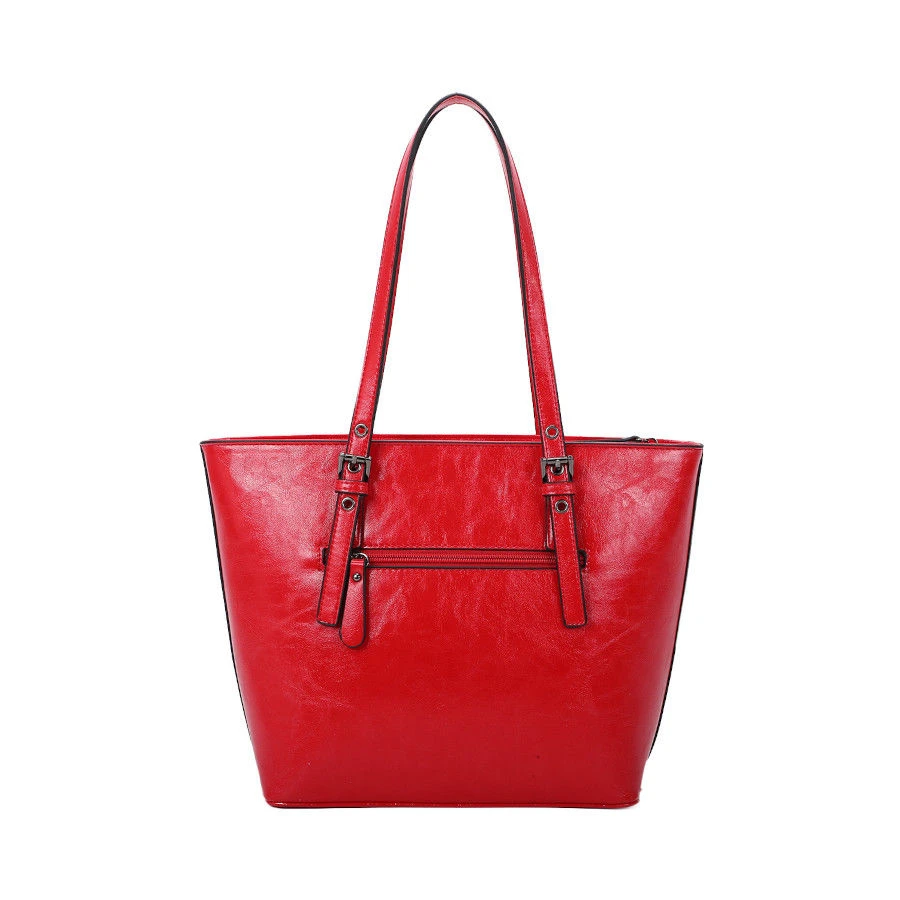 Sac Cabas En Simili Effet Lisse Zippé Avec Anses Réglables 16 Sac Cabas En Simili Effet Lisse Zippé Avec Anses Réglables – Image 14