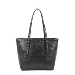 Sac Cabas En Simili Effet Lisse Zippé Avec Anses Réglables 39 Sac Cabas En Simili Effet Lisse Zippé Avec Anses Réglables -Accessoires De Mode pdtimg 4922406hd