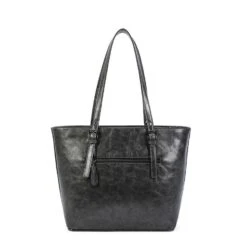 Sac Cabas En Simili Effet Lisse Zippé Avec Anses Réglables 41 Sac Cabas En Simili Effet Lisse Zippé Avec Anses Réglables -Accessoires De Mode pdtimg 4922408hd