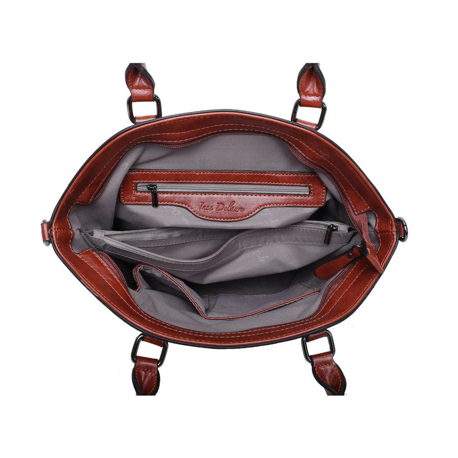 Sac Fourre Tout Avec Poignée Simili Cuir De Grande Capacité 12 Sac Fourre Tout Avec Poignée Simili Cuir De Grande Capacité – Image 10