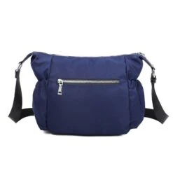 Sac Besace En Nylon Couleur Unie Avec Poches Multiples -Accessoires De Mode pdtimg 4923457hd