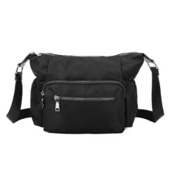 Sac Besace En Nylon Couleur Unie Avec Poches Multiples -Accessoires De Mode pdtimg 4923463hd