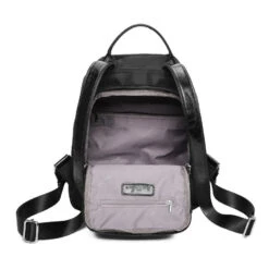 Sac à Dos Conçu En Nylon Avec Poche Frontale Zippée -Accessoires De Mode pdtimg 4923511hd