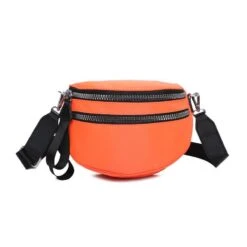 Sac Banane 3 Compartiments Avec Fermeture à éclair Noir -Accessoires De Mode pdtimg 4923554hd