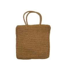 Sac Tricoté En Papier Design Coloré Avec Motif Fleuris -Accessoires De Mode pdtimg 4923870hd