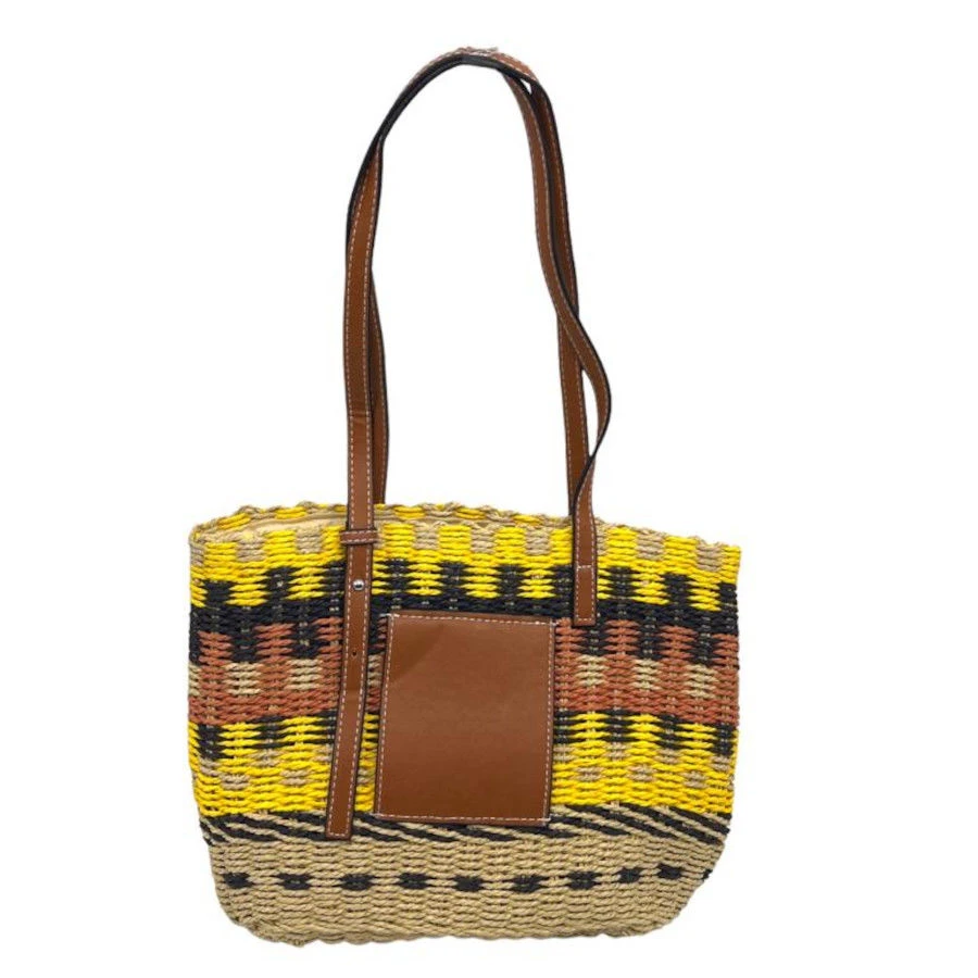 Sac Fait En Papier à Petite Poche Avant Et Longues Anses 6 Sac Fait En Papier à Petite Poche Avant Et Longues Anses – Image 4