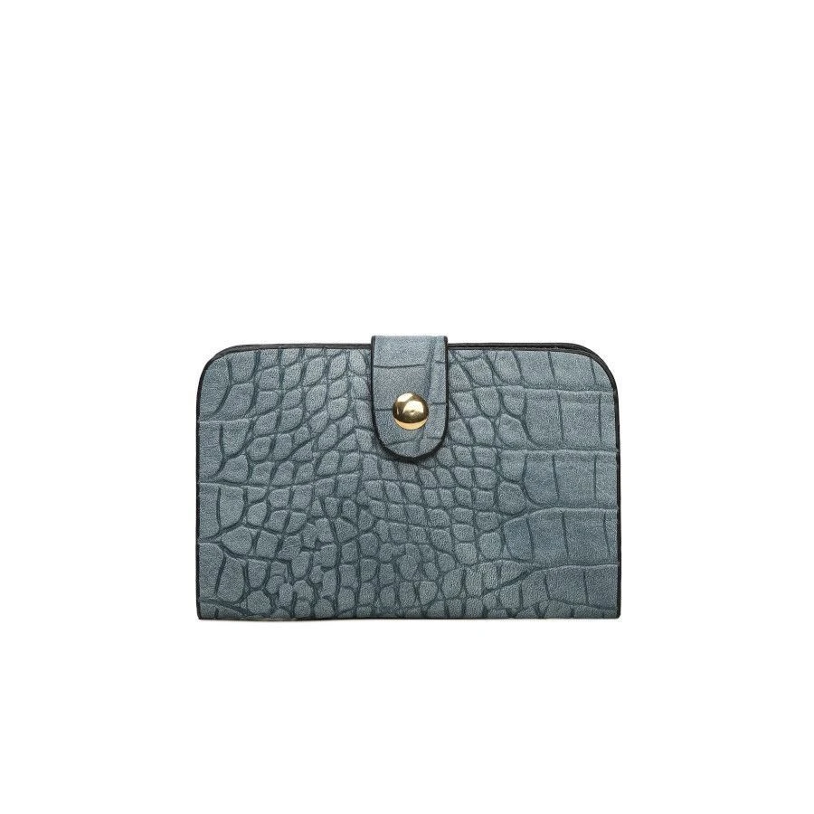 Lot De 3 Pièces De Sac A Main En Cuir PU Motif Croco, Sac Cabas, Pochette De Soirée, Porte-monnaie 11 Lot De 3 Pièces De Sac A Main En Cuir PU Motif Croco, Sac Cabas, Pochette De Soirée, Porte-monnaie – Image 9