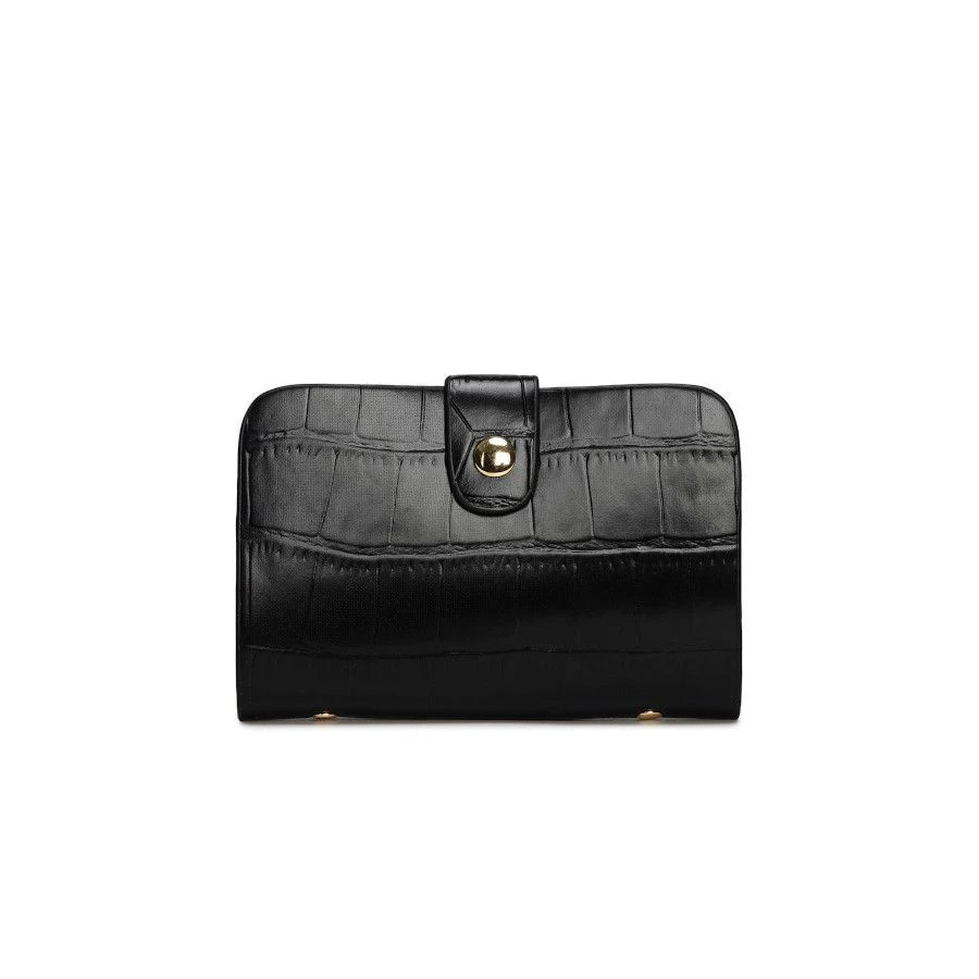 Lot De 3 Pièces De Sac A Main En Cuir PU Motif Croco, Sac Cabas, Pochette De Soirée, Porte-monnaie 19 Lot De 3 Pièces De Sac A Main En Cuir PU Motif Croco, Sac Cabas, Pochette De Soirée, Porte-monnaie – Image 17