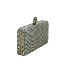 Pochette De Soirée Forme En Rectangulaire Dotée De Strass -Accessoires De Mode pdtimg 4925651hd