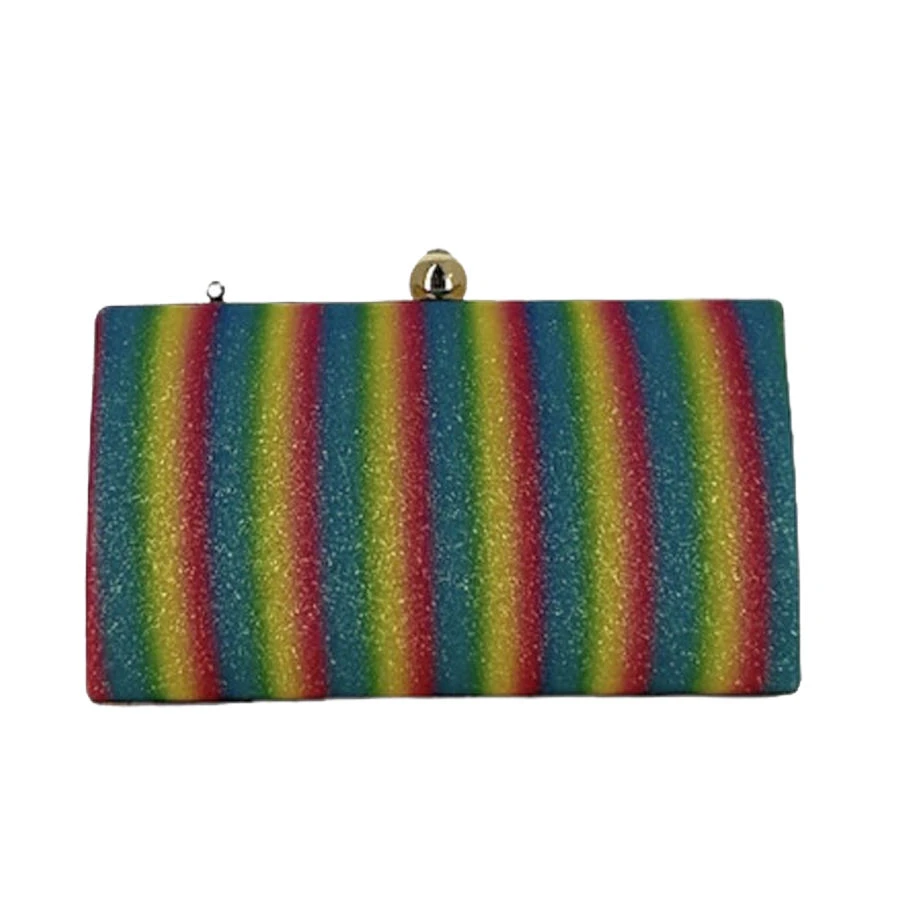 Pochette De Soirée Faite En Tissu Scintillant à Paillettes 17 Pochette De Soirée Faite En Tissu Scintillant à Paillettes – Image 15