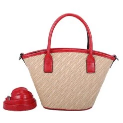 Sac à Main Zippé De Forme Trapèze Avec Motif Tressé -Accessoires De Mode pdtimg 4926888hd