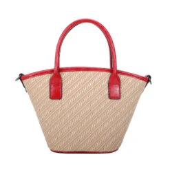 Sac à Main Zippé De Forme Trapèze Avec Motif Tressé -Accessoires De Mode pdtimg 4926890hd