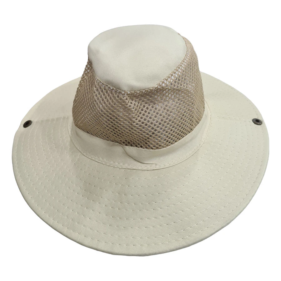 Chapeau De Soleil En Tissu Qui Possède Une Calotte En Filet 8 Chapeau De Soleil En Tissu Qui Possède Une Calotte En Filet – Image 6