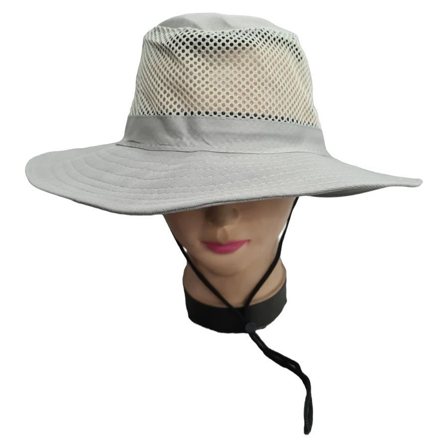 Chapeau De Soleil En Tissu Qui Possède Une Calotte En Filet 11 Chapeau De Soleil En Tissu Qui Possède Une Calotte En Filet – Image 9