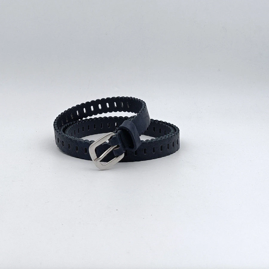 Ceinture Simili Cuir Perforée Avec Boucle Ardillon Coloris Assortie 4 Ceinture Simili Cuir Perforée Avec Boucle Ardillon Coloris Assortie – Image 2