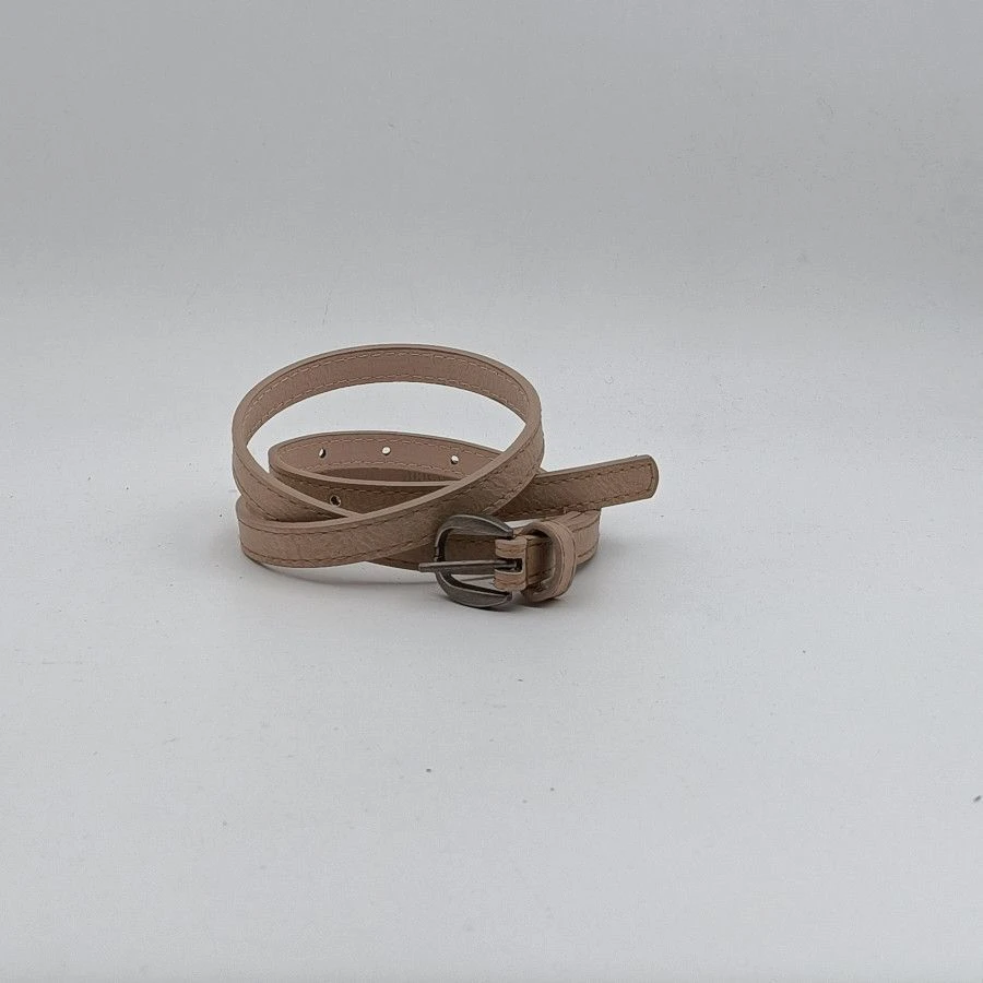 Ceinture Fine Simili Cuir Avec Boucle Ardillon En Métal Coloris Assortie 5 Ceinture Fine Simili Cuir Avec Boucle Ardillon En Métal Coloris Assortie – Image 3