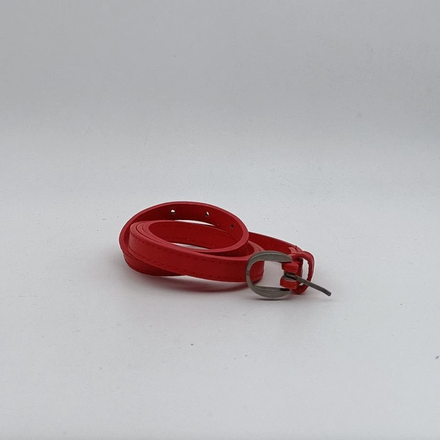 Ceinture Fine Simili Cuir Avec Boucle Ardillon En Métal Coloris Assortie 7 Ceinture Fine Simili Cuir Avec Boucle Ardillon En Métal Coloris Assortie – Image 5