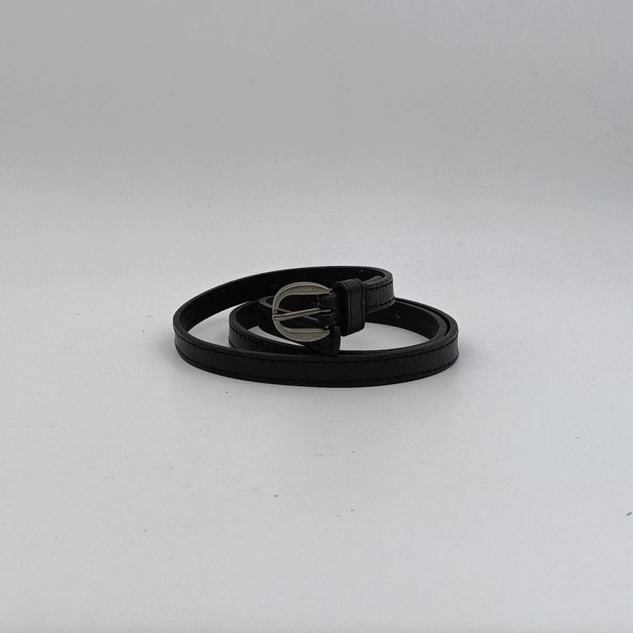 Ceinture Fine Simili Cuir Avec Boucle Ardillon En Métal Coloris Assortie 8 Ceinture Fine Simili Cuir Avec Boucle Ardillon En Métal Coloris Assortie – Image 6