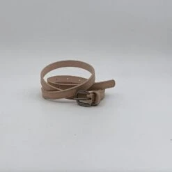 Ceinture Fine Simili Cuir Avec Boucle Ardillon En Métal Coloris Au Choix -Accessoires De Mode pdtimg 4941326hd