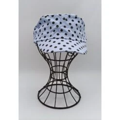 Casquette Unisexe En Tissu De Coton Habillé Imprimé à Pois 9 Casquette Unisexe En Tissu De Coton Habillé Imprimé à Pois -Accessoires De Mode pdtimg 4941353hd