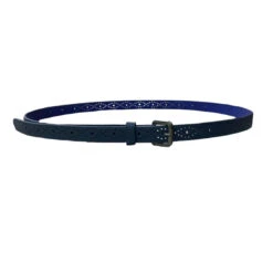 Ceinture En Imitation Cuir Ornée Avec Motifs Perforés -Accessoires De Mode pdtimg 4941411hd