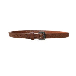 Ceinture En Imitation Cuir Ornée Avec Motifs Perforés -Accessoires De Mode pdtimg 4941417hd