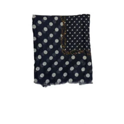 Écharpe Tissée En Viscose Et Coton Avec Imprimé à Pois -Accessoires De Mode pdtimg 4941695hd