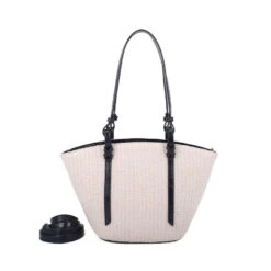 Sac Cabas Fourre Tout Fait En Simili Cuir Façon Texturé -Accessoires De Mode pdtimg 4941955hd