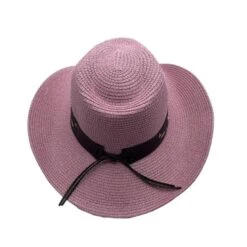 Chapeau De Cowboy à Bande Simili Brodé Fleur Décor D'une Tête De Zébu -Accessoires De Mode pdtimg 4948229hd