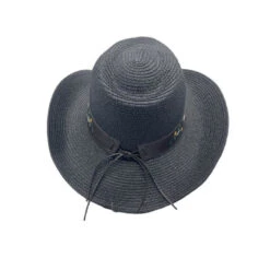 Chapeau De Cowboy à Bande Simili Brodé Fleur Décor D'une Tête De Zébu -Accessoires De Mode pdtimg 4948241hd