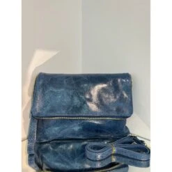 Pochette En Cuir Brillant Zippée Avec Un Rabat Aimanté -Accessoires De Mode pdtimg 4948723hd